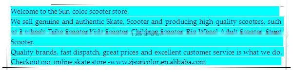 New products three wheel dual pedal scooter for wholesale