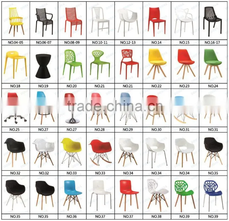 PP material USD14 cheap stacking chairs for India