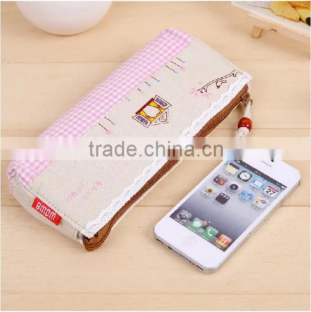 High School Canvas Pencil Case