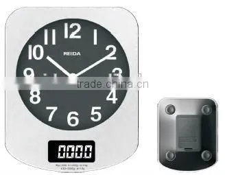 2014 fashion design with wall clock scale