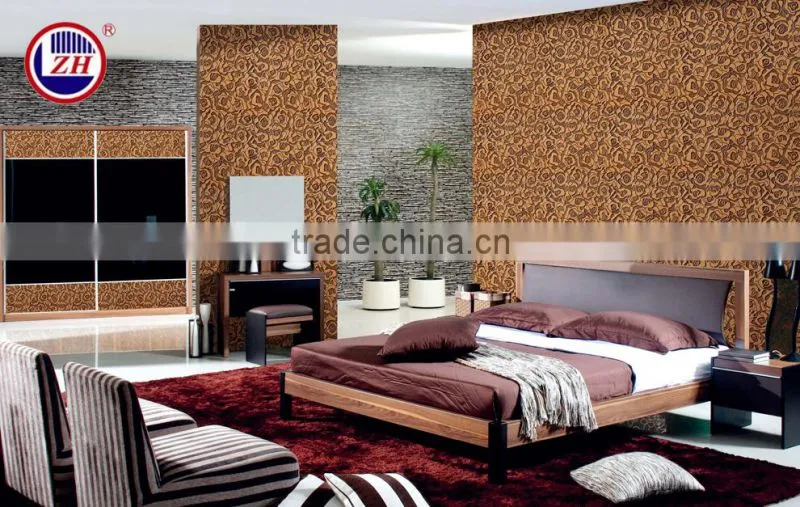 high quality flame retardant 3d wallpaper for home decoration