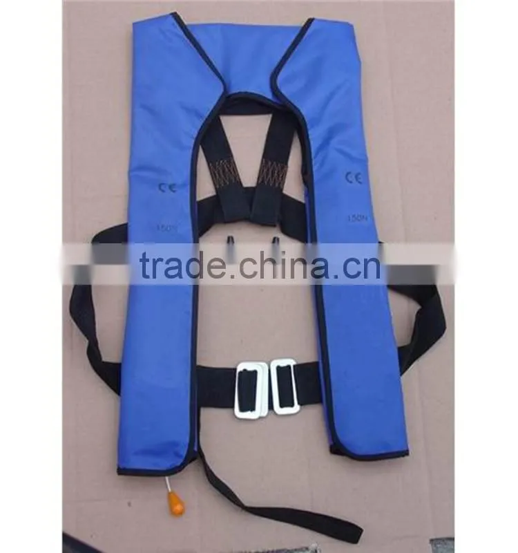 Cheap Manual Inflatable Life Jacket / Life Vest for sale
