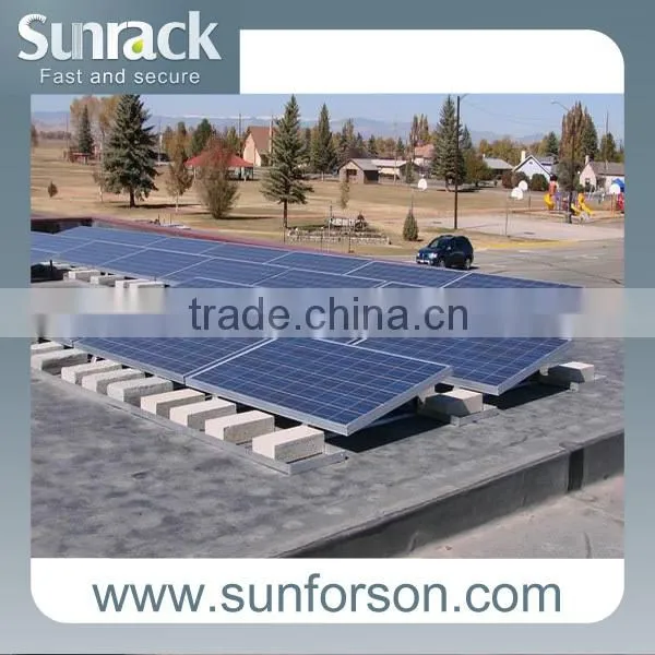 Easy Installation Pitched Roof Solar Panel Mounting System
