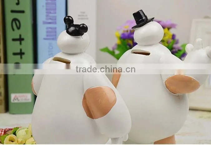 Customized Cartoon Plastic Piggy Bank For Kids OEM Money Box
