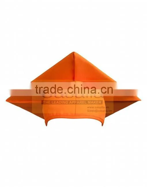 Wholesale Best quality Adult Matte Orange Graduation Gowns and Caps For School