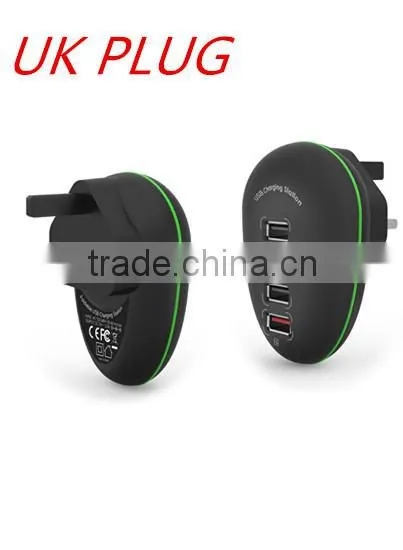 5V/2.5A 4 Ports USB Charging Station (Foldable & Standard)