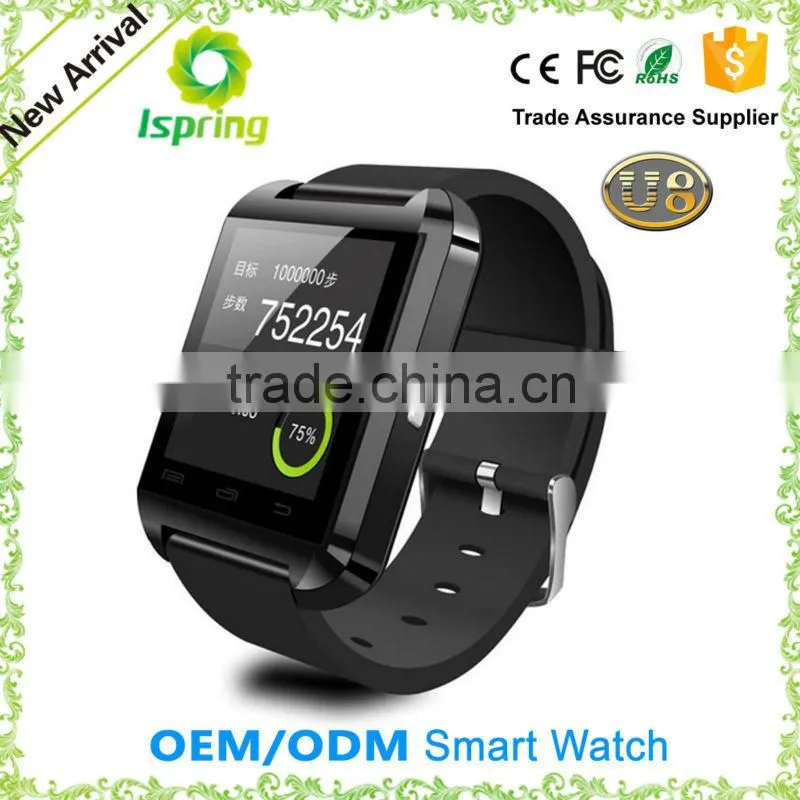 For Android Smart Watch Phone 2015 Waterproof Ce Rohs Bluetooth Smart Watch Men With Phone Call Bluetooth Smart Wtach Cheap