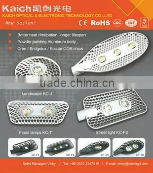 Honeycomb structure Bridgelux COB 60W Led street lamp urban road lighting