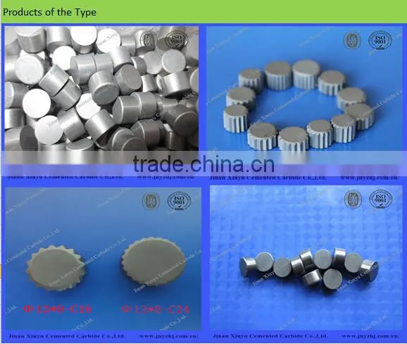 YG8 Tungsten Carbide Flop-Top Button for Drilling Tool Stabilizer
