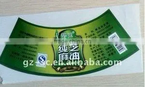 Permanent adhesive stickers