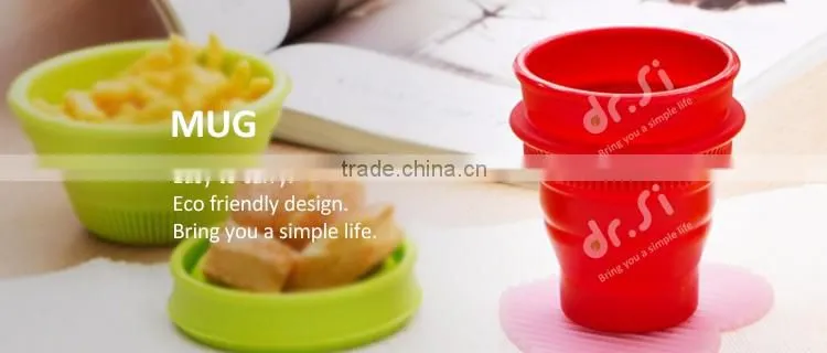 Outdoor Camping Travel Folding Design Portable Silicone Funnel