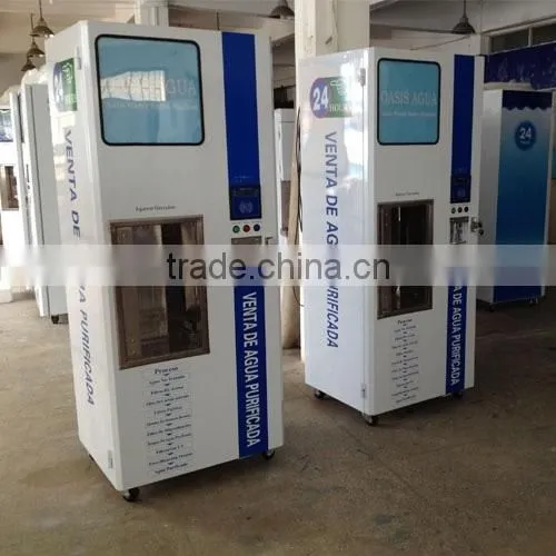 2016 hot sale coin/IC card purified water vending machine (Canton fair booth No:1.1J19,from 15th to 19th of Oct)