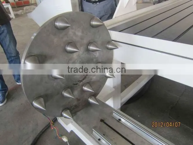 Wood Working Machine with Rotary Axis