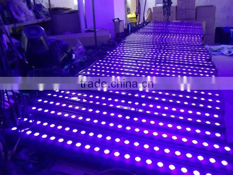 24x3w UV led bar light/ waterproof UV bar