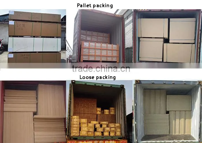 PVC Laminated MDF Grooved Board Aluminum Slatwall Panel
