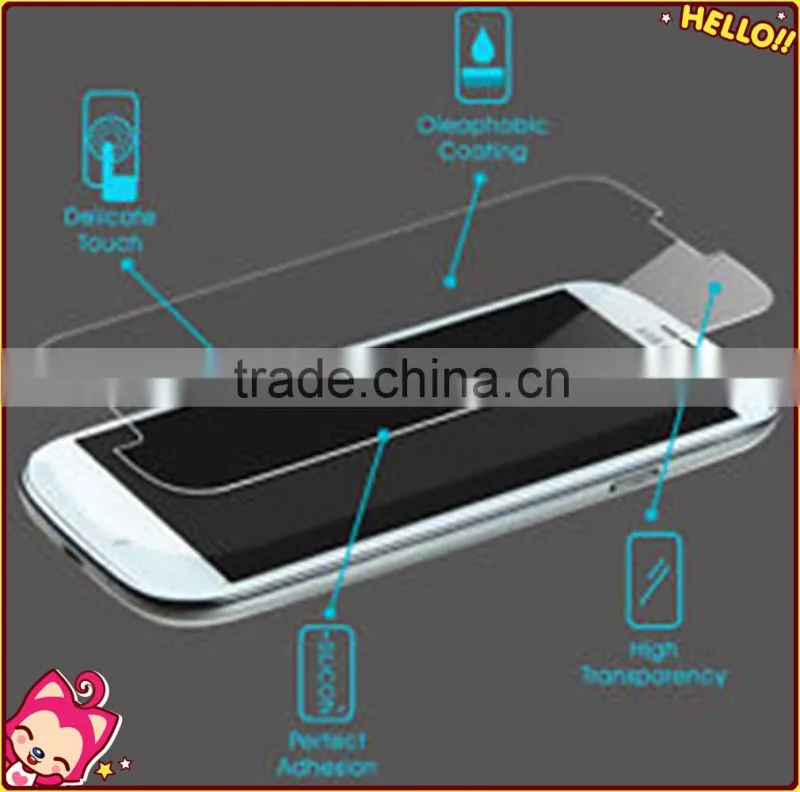 Top quality tempered glass screen protector for samsung s5,screen protector for samsung