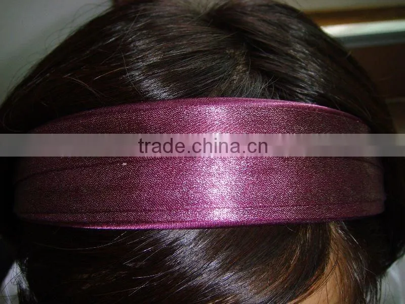 stamped suede lady's hair ornaments decorative fabric