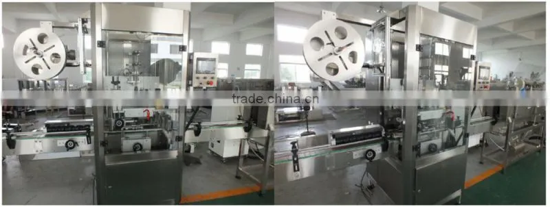 import China cheap price automatic pet bottle shrink sleeve label machine