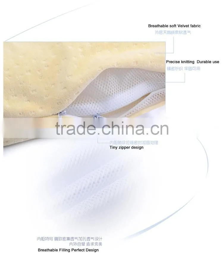 XD-KM004 100% natural latex massage pillow sleep for success 45D with size 60*40*10/12