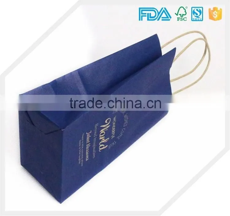 Custom logo paper bag gift packaging bag shopping bag