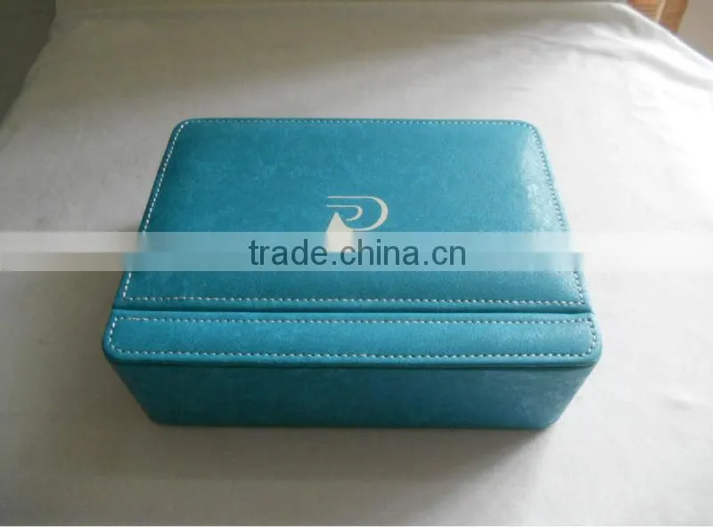Newly design leather watch display box(CL-81)