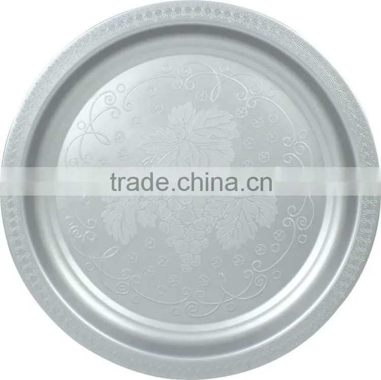 Round family dinner fruit plate