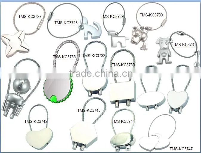 Guangzhou new designs hot sales promotional keychain