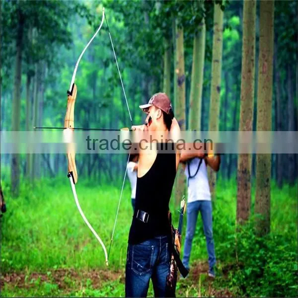 fashion wooden recurve bow for shooting