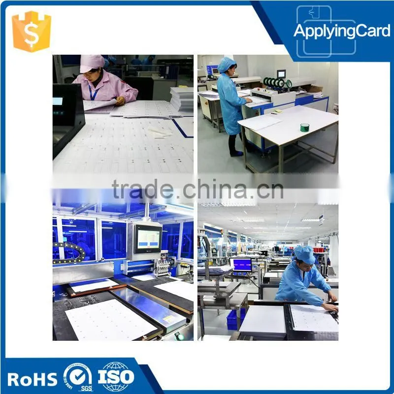 Prelam Pvc Plastic Rfid Smart Card Inlay Manufacturer