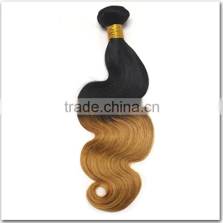 Ombre Hair Weaves Brazilian Virgin Hair Extension Ombre Remy Hair Weaves Bundles
