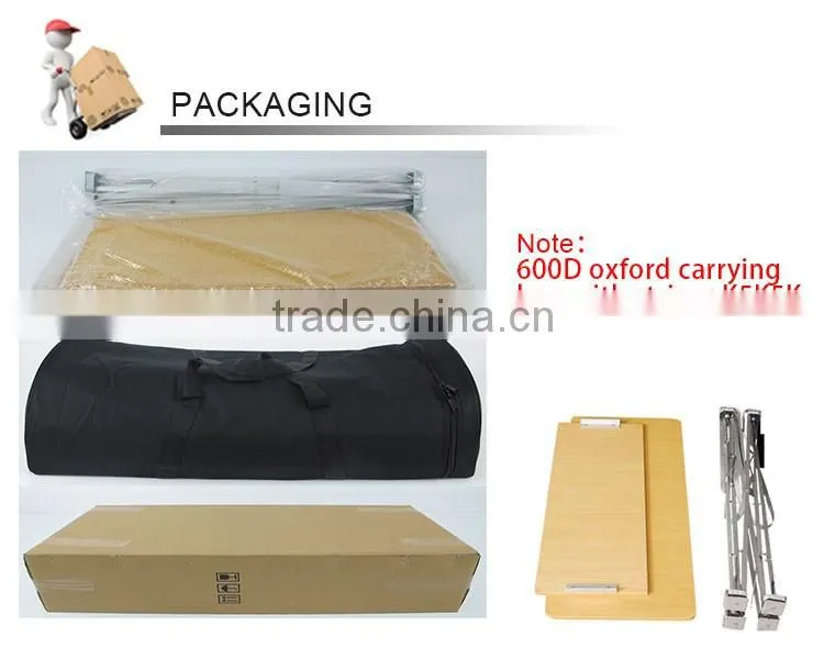 portable pop up fabric counter
