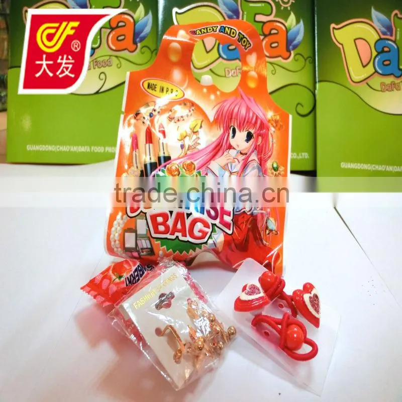 handbag shape 6g candy toy surprise bag
