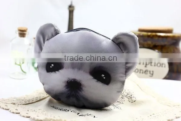 Personality Cat-people Fabrics Unisex Coin Wallet Wholesale ZTCW-0032