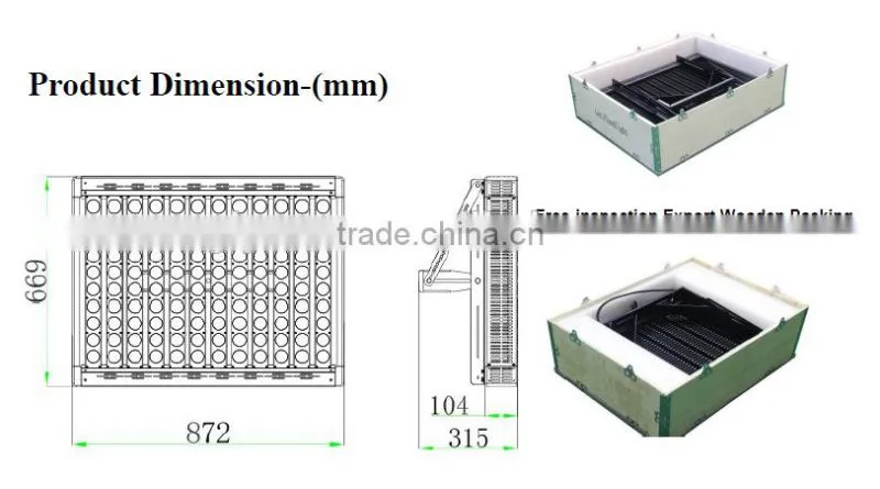Led Light CSA Approved led the lamp 500W 800W 1000W led flood light for football stadium