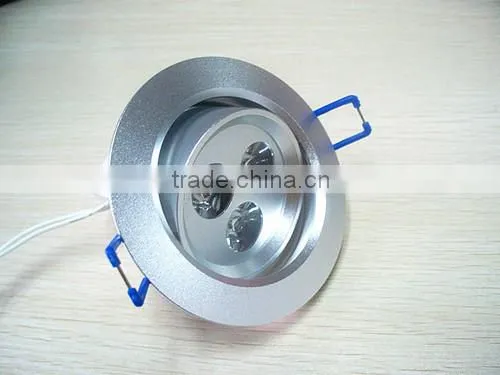 3 years warranty led lighting recessed 3W led downlight for museum or bedroom
