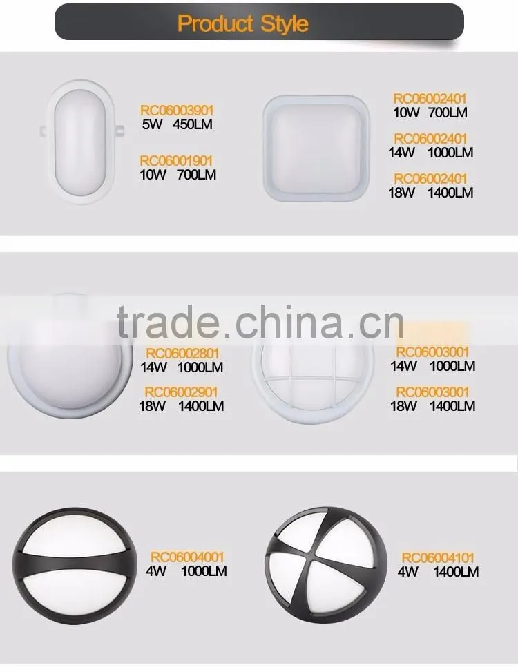 14W LED Round Bulkhead Lamp