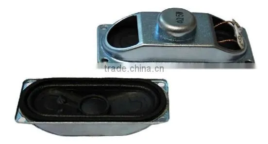 Rectangular shape 30x70mm 4ohm 5w slim tv speakers