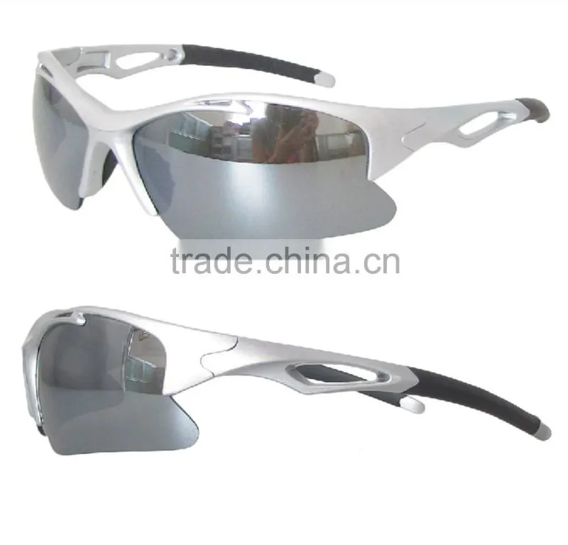 Half-frame sports sunglasses,sports sunglasses,Uniquely shaped frame foot
