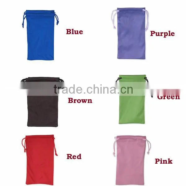 New Cheapest microfiber lens cloth in pouch