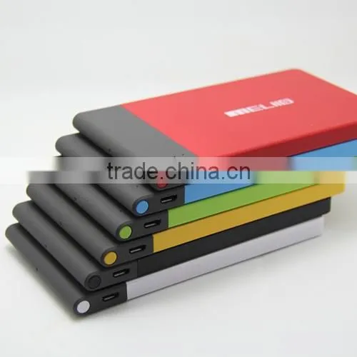 power bank built in cable 4600mah power bank