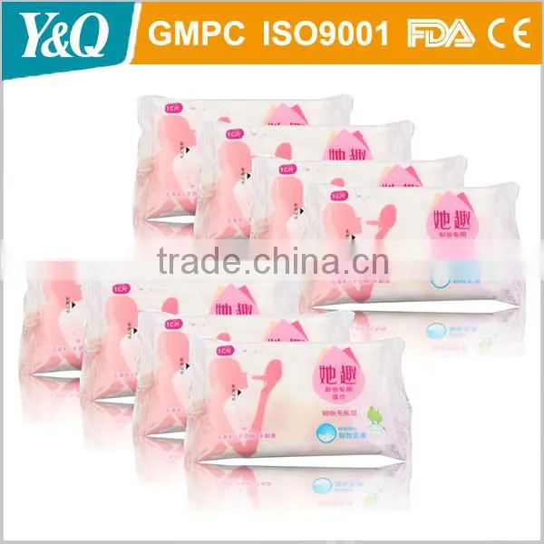 Women Green Tea Facial Cleansing Tissue
