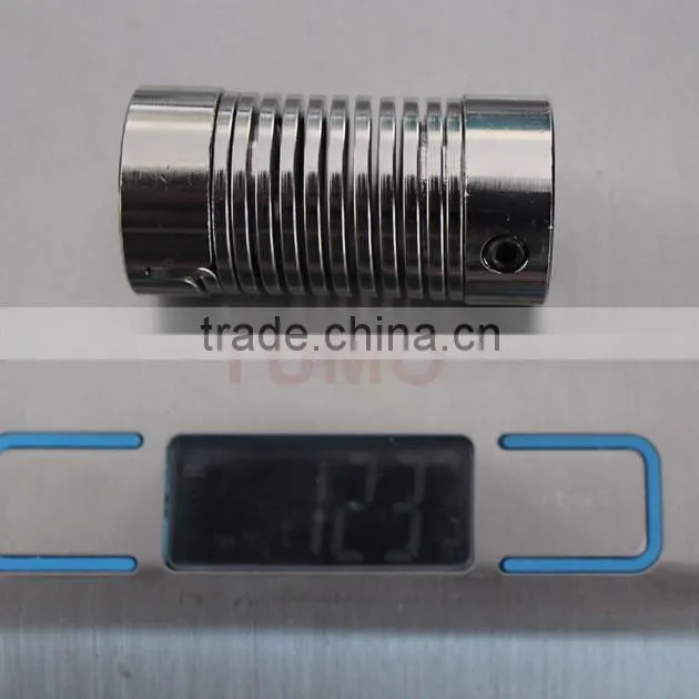 YUMO (LP D27 L50 10X10) Aluminium shaft Couplings Spring Bellows Encoder Couplings