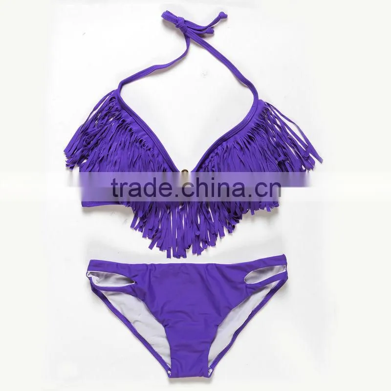 Wholesale Factory Competitive Price swimwear for mature women push up bikini