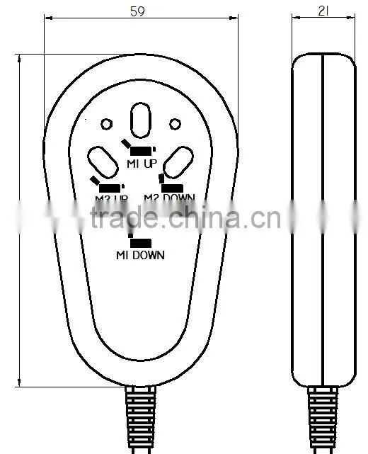 new design manual control for electrical chair