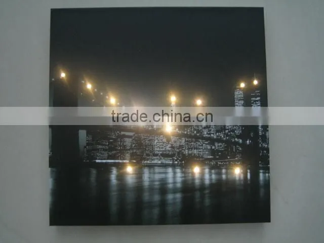 LED yellow color figure light