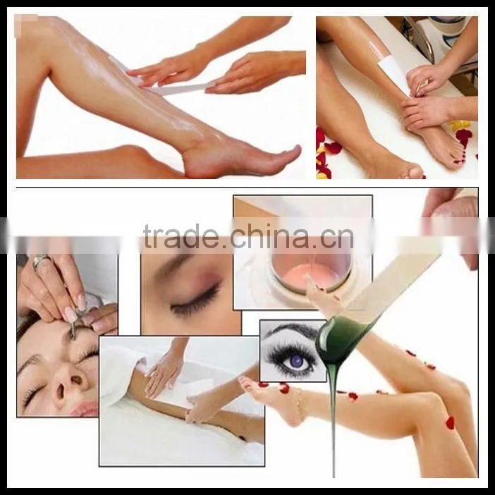 Portable roller on wax heater hair removal