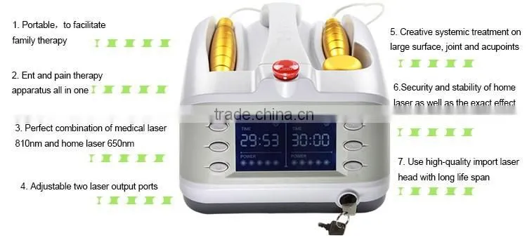 650nm bio low level Pain Relieve Cold Laser Therapy Apparatus