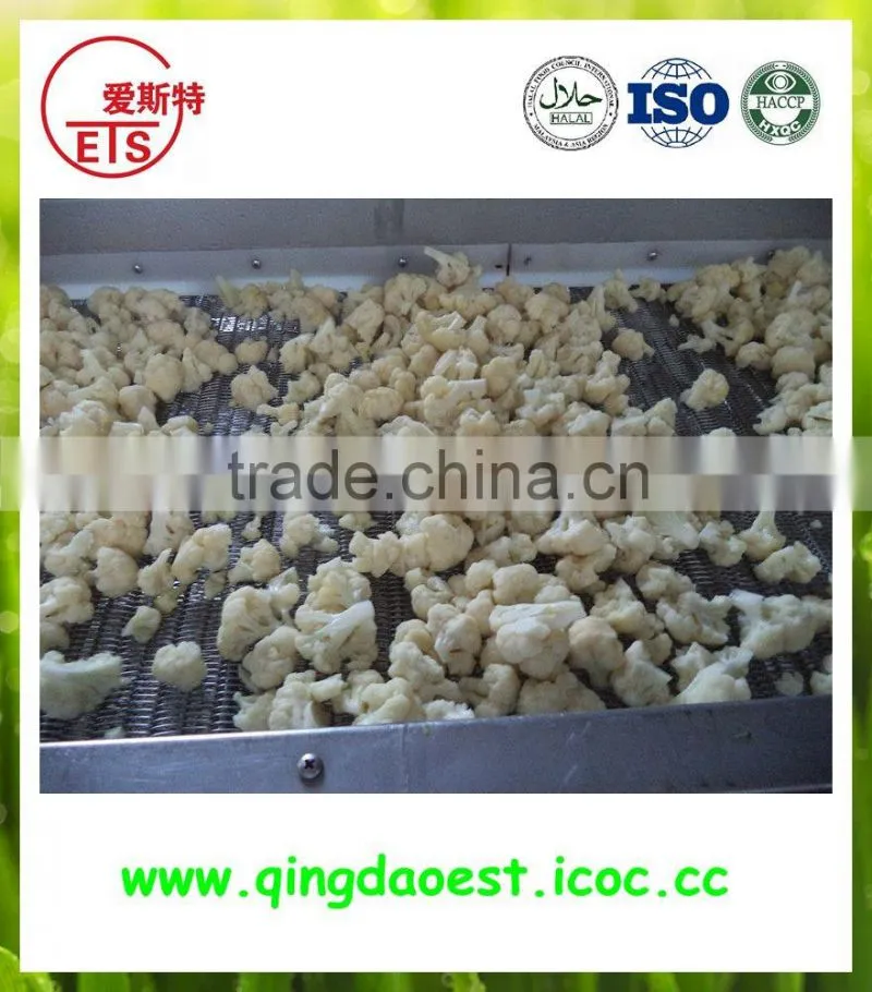 Frozen IQF Cauliflower high quality
