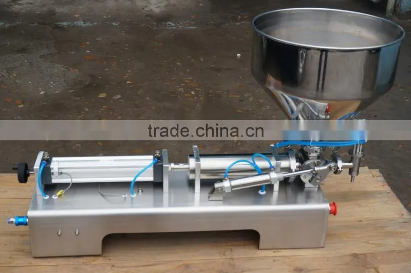 semi-automatic tomato paste cream filling machine