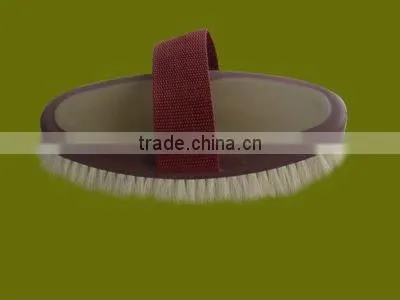 leather strap tuch soft horse face brush